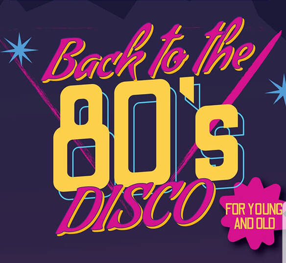 Back to the 80’s Disco